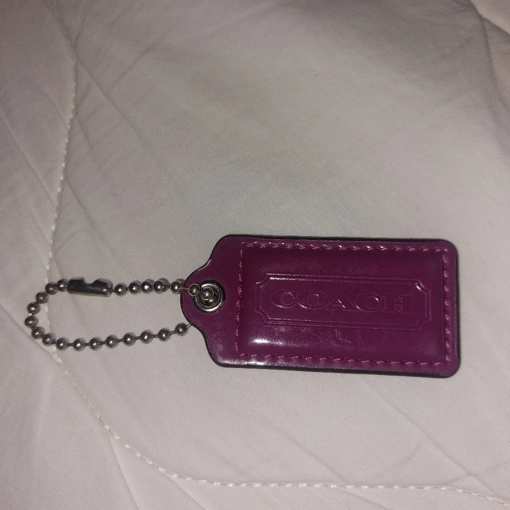 "Coach" Bag Decor Color: Red - Picture 2 of 5
